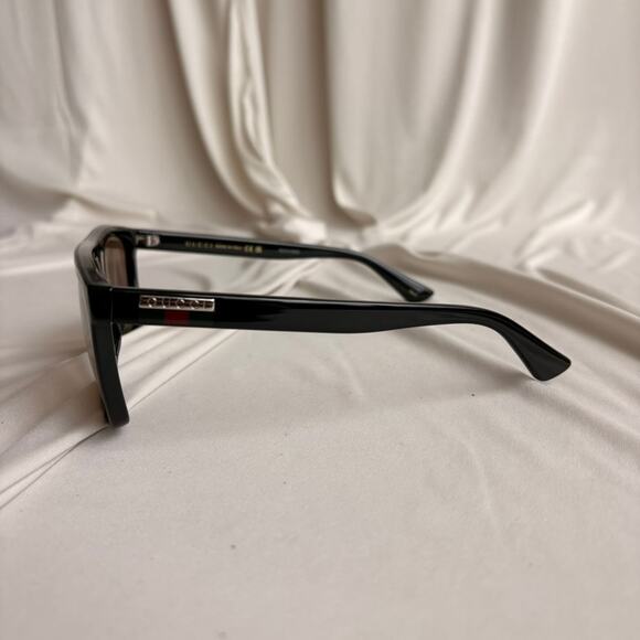 Gucci GG0748S Rectangular Sunglasses - Gold Frame, Brown Polarized Lenses main image 14
